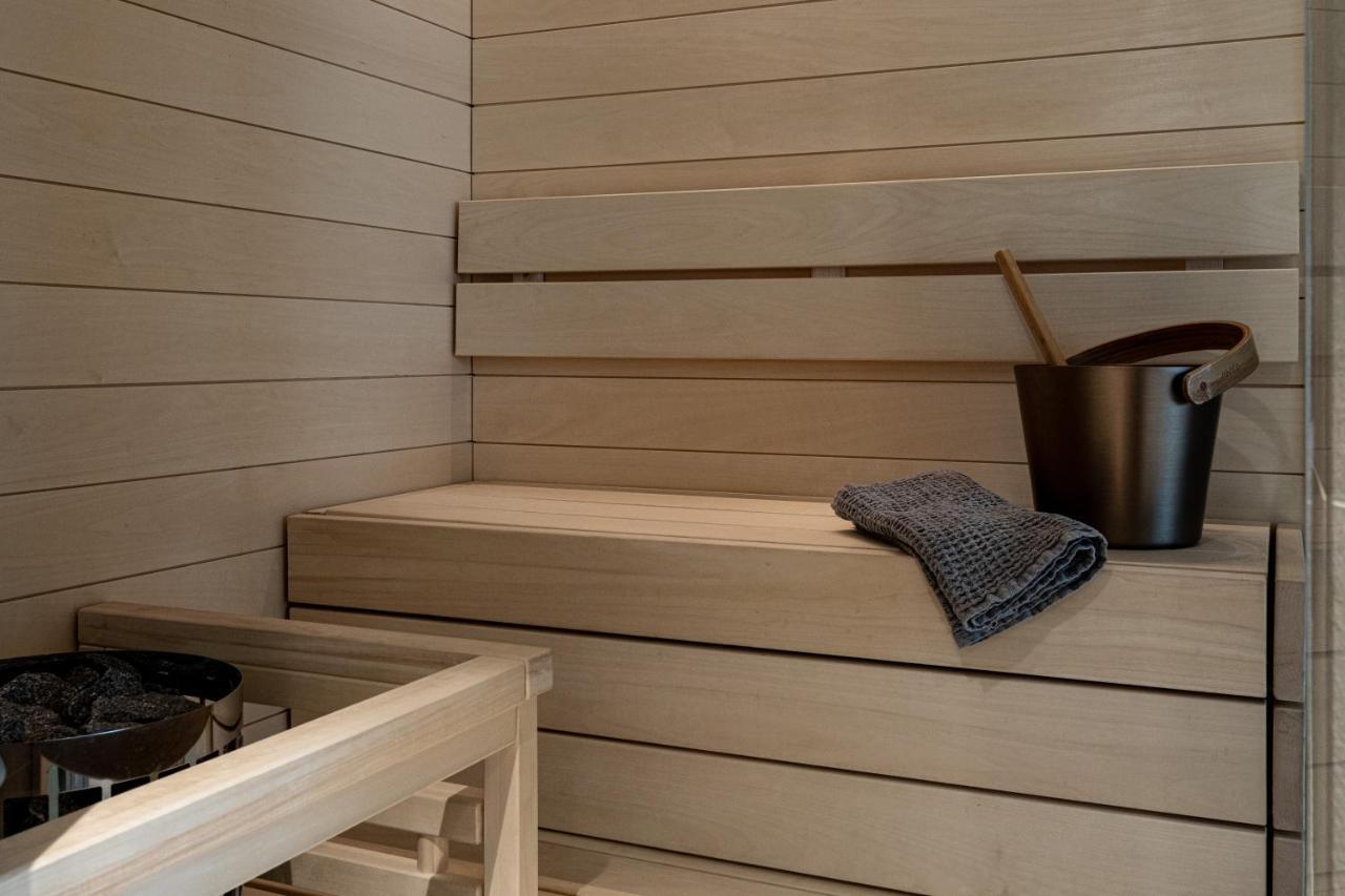 Lapland Hotels Bulevardi Helsinki Exterior photo A modern Finnish sauna
