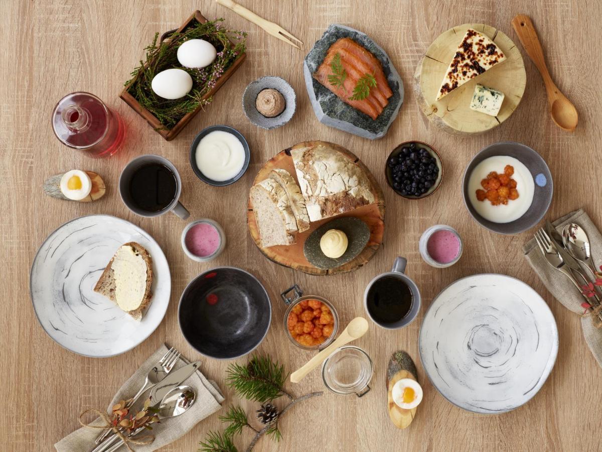 Lapland Hotels Bulevardi Helsinki Exterior photo A selection of Nordic tableware