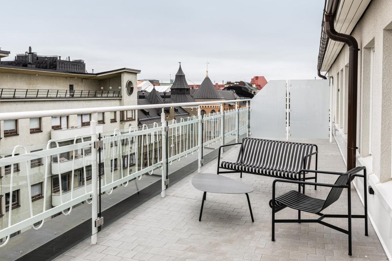 Lapland Hotels Bulevardi Helsinki Exterior photo A balcony
