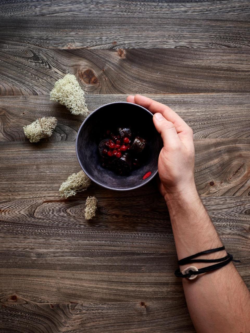 Lapland Hotels Bulevardi Helsinki Exterior photo A bowl of lingonberry jam